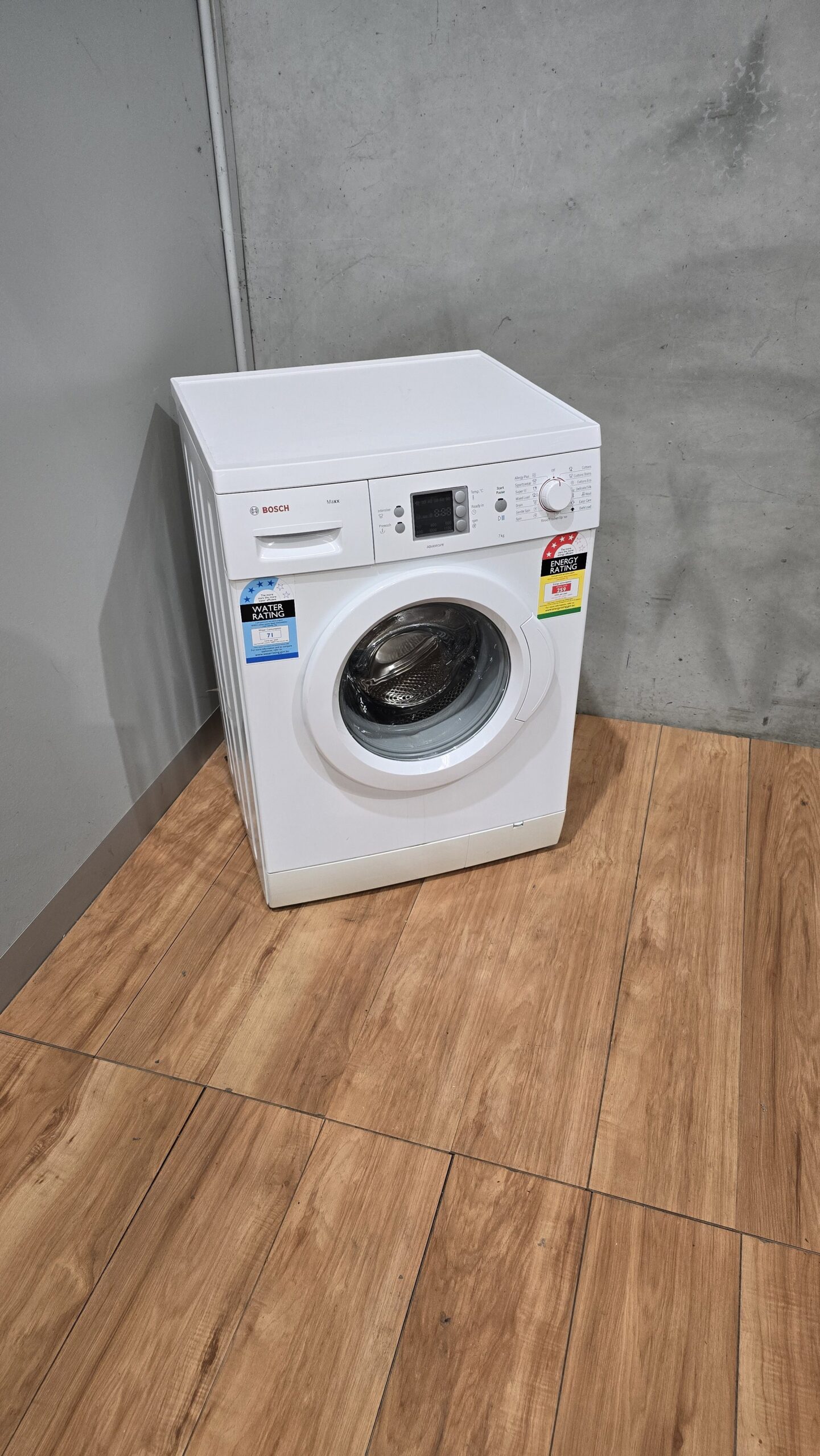 Bosch maxx 7kg front loader washing machine